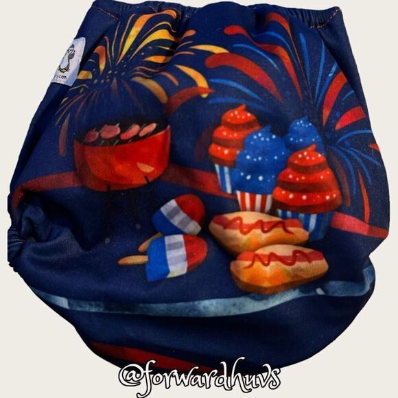 The Fluffy Penguin Diaper Company | Cloth Diaper Cover - Picture 1 of 9